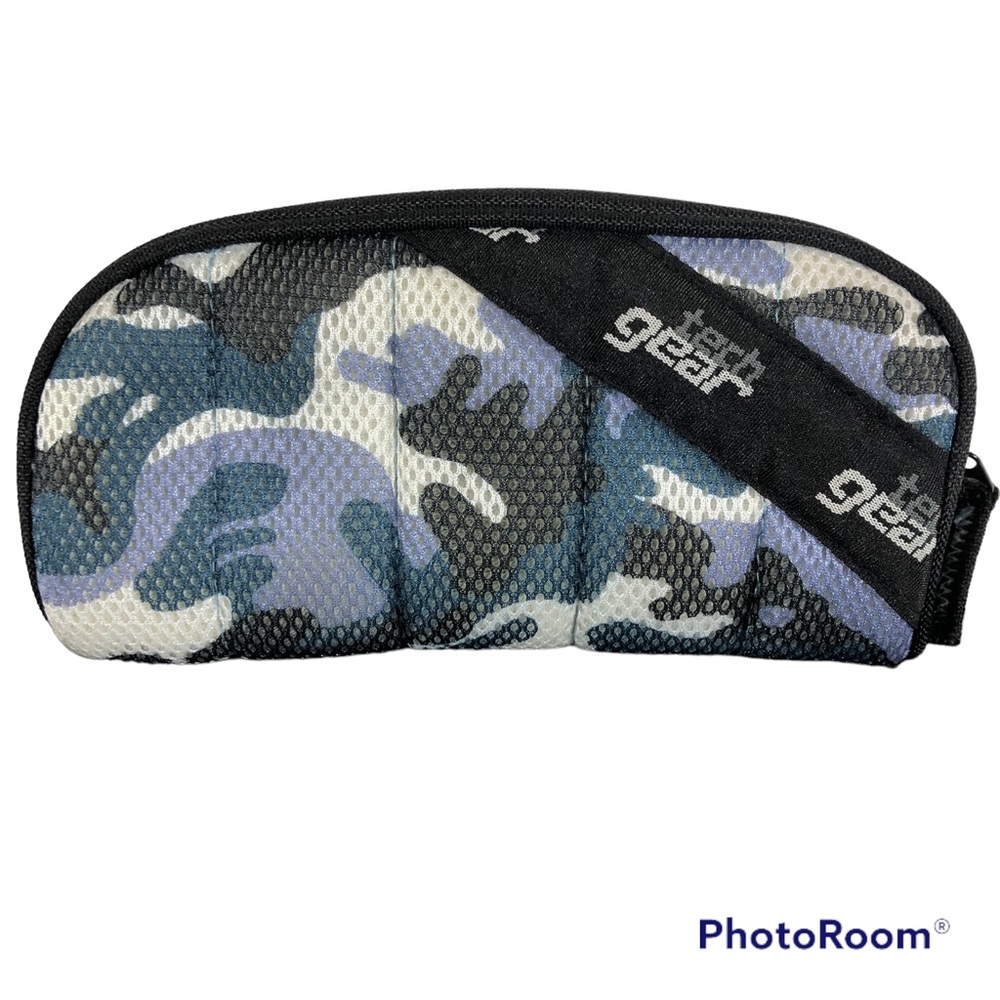 Tech Gear Pencil Bag Blue Camo
